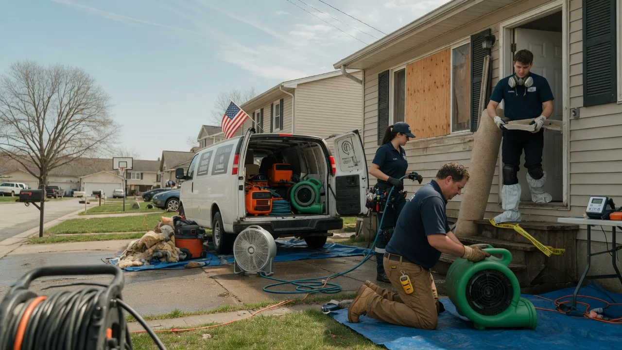 Water Damage Restoration in Lewisville, MN near me